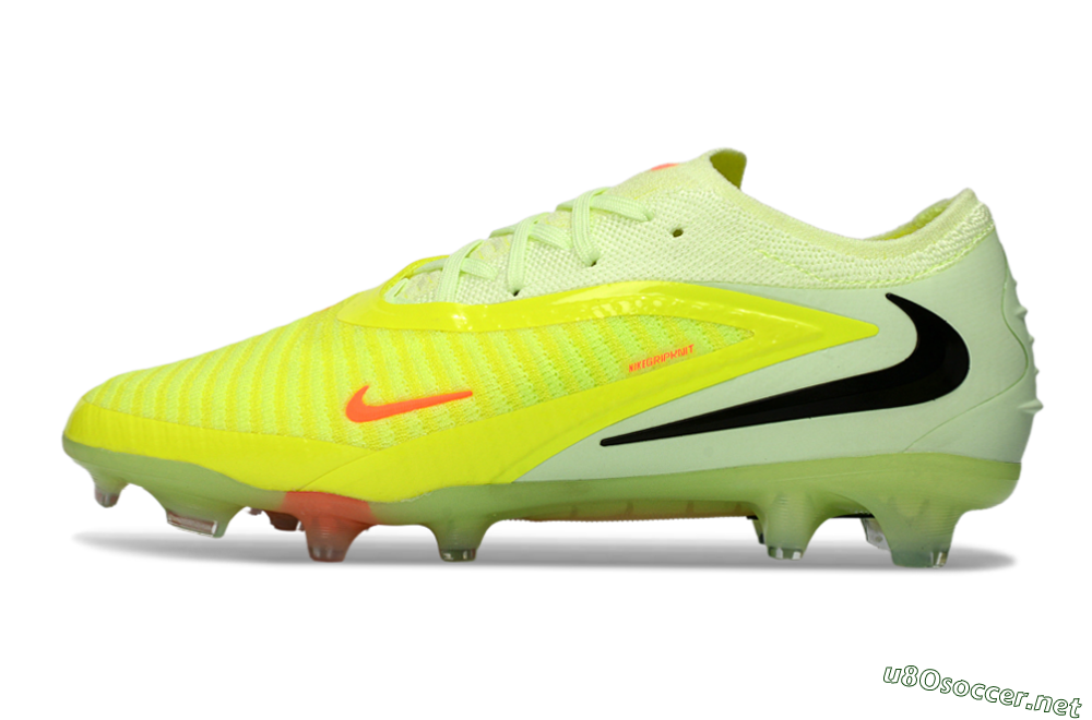 Unisex Nike Phantom 6 Low Elite FG Football Boots - Yellow/Lime Burst/Neon Blaze 0
