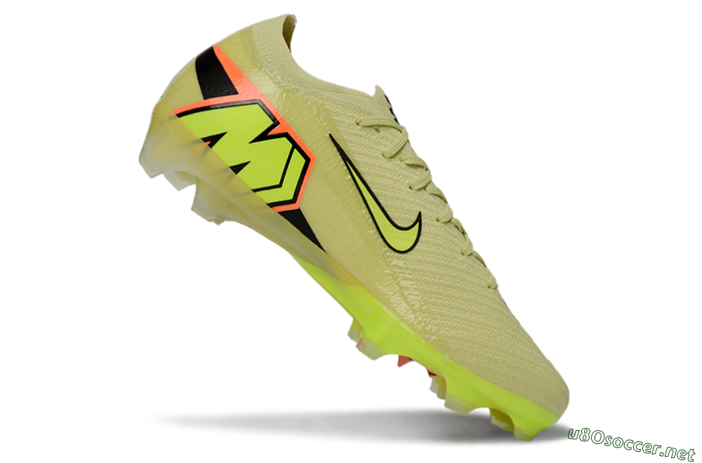 Unisex Nike Air Zoom Mercurial Vapor 16 Elite FG Football Boots - Yellow/Lime Burst/Neon Flash 4