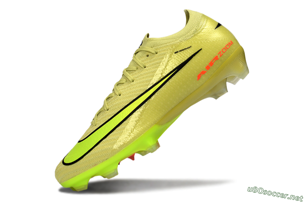 Unisex Nike Air Zoom Mercurial Vapor 16 Elite FG Football Boots - Yellow/Lime Burst/Neon Flash 5