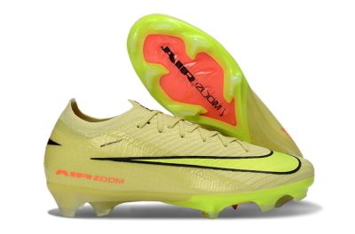 Unisex Nike Air Zoom Mercurial Vapor 16 Elite FG Football Boots - Yellow/Lime Burst/Neon Flash