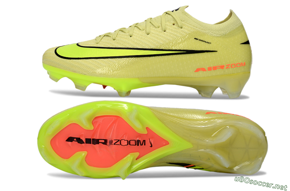 Unisex Nike Air Zoom Mercurial Vapor 16 Elite FG Football Boots - Yellow/Lime Burst/Neon Flash 1