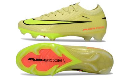 Unisex Nike Air Zoom Mercurial Vapor 16 Elite FG Football Boots - Yellow/Lime Burst/Neon Flash
