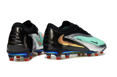 Unisex Nike Phantom 6 Low Elite AG Football Boots - Jade/Black/Silver