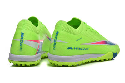 Men's Nike Air Zoom Mercurial Vapor 16 Elite TF Football Shoes - Green/Electric Green/Navy Blue