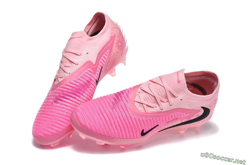 Unisex Nike Phantom 6 Low Elite FG Football Boots - Pink/Bright Pink/Fashion Pink 6