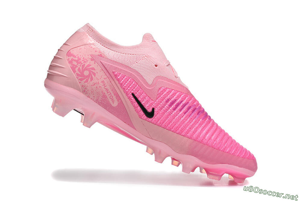 Unisex Nike Phantom 6 Low Elite FG Football Boots - Pink/Bright Pink/Fashion Pink 7