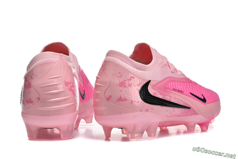 Unisex Nike Phantom 6 Low Elite FG Football Boots - Pink/Bright Pink/Fashion Pink 9
