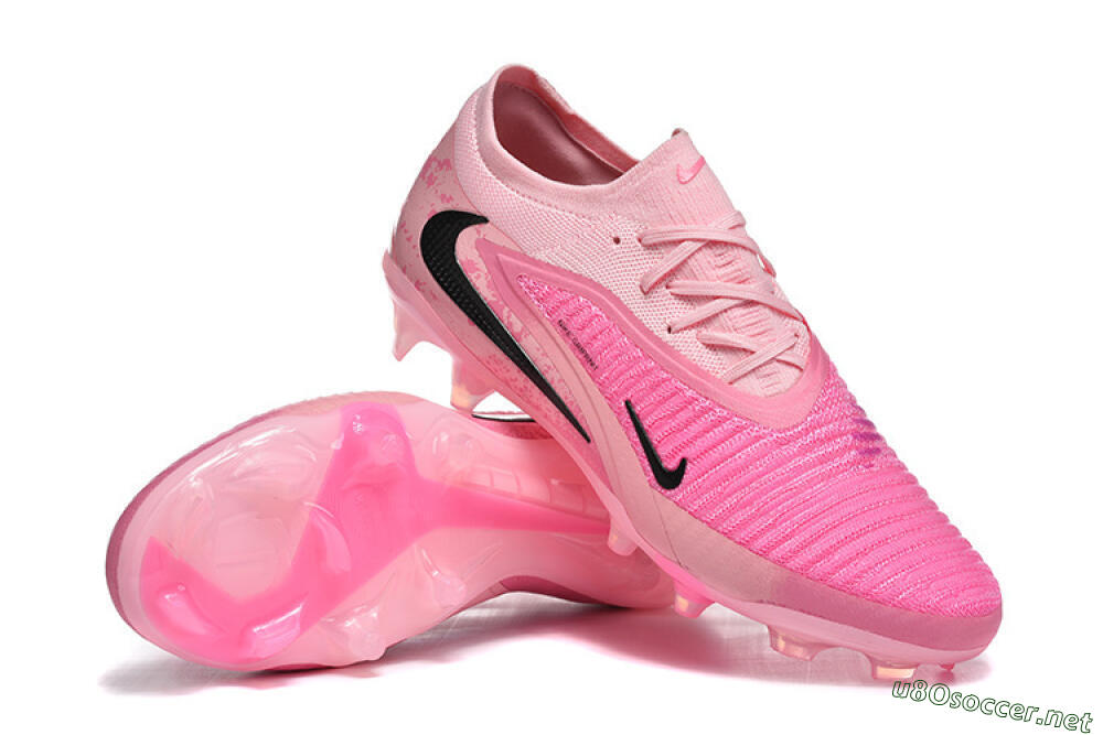 Unisex Nike Phantom 6 Low Elite FG Football Boots - Pink/Bright Pink/Fashion Pink 4