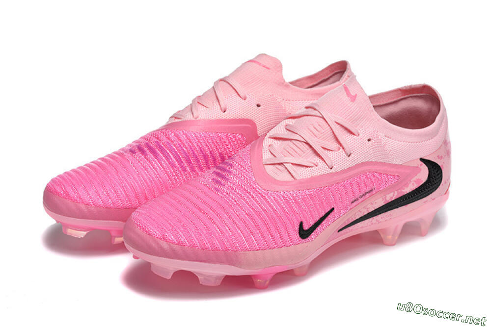 Unisex Nike Phantom 6 Low Elite FG Football Boots - Pink/Bright Pink/Fashion Pink 5