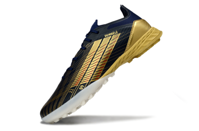 Men's Adidas F50 Pro TF Football Shoes - Navy/Gold/Crimson