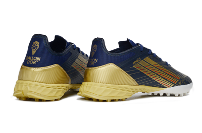 Men's Adidas F50 Pro TF Football Shoes - Navy/Gold/Crimson