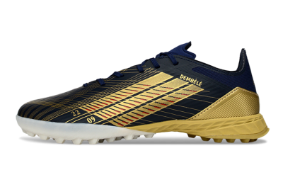 Men's Adidas F50 Pro TF Football Shoes - Navy/Gold/Crimson