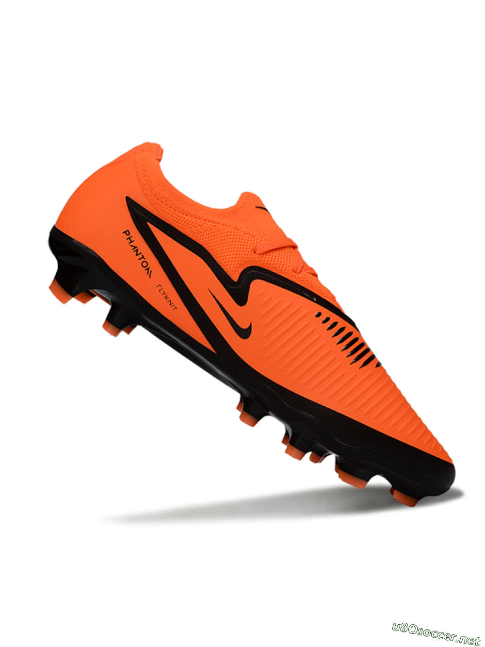 Unisex Nike Phantom 6 Low Elite FG Football Boots - Orange/Electric Orange/Deep Black 4