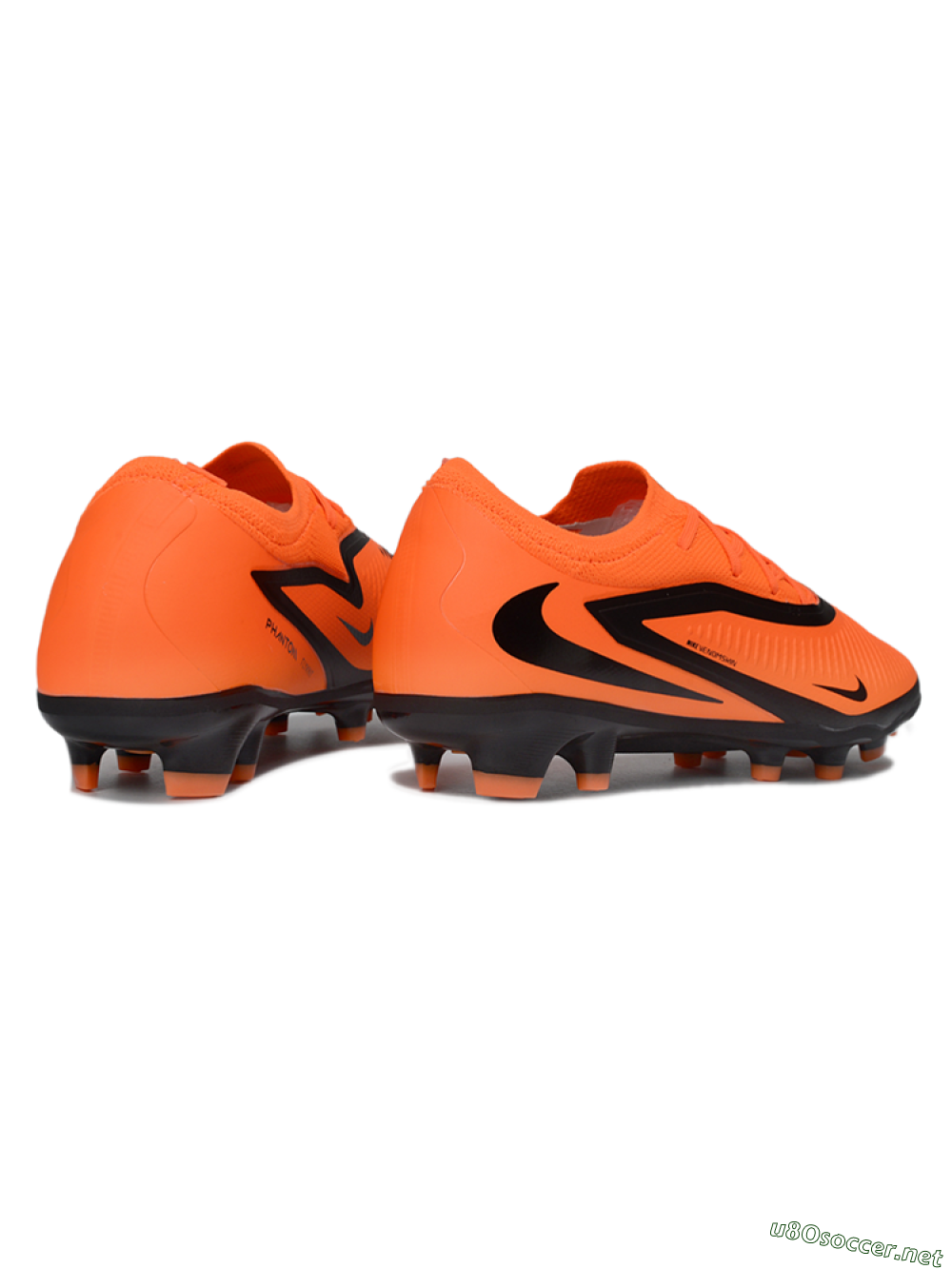 Unisex Nike Phantom 6 Low Elite FG Football Boots - Orange/Electric Orange/Deep Black 6