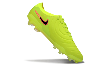 Men's Nike Tiempo Legend 10 Elite FG Football Boots - Yellow/Electric Green/Pink Accent