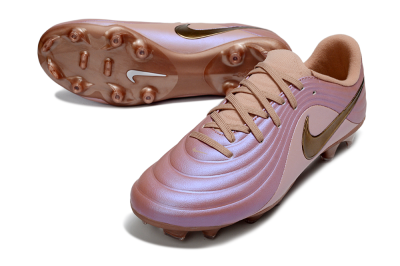 Men's Nike Tiempo Legend 10 Elite FG Football Boots - Pink/Soft Rose/Bronze