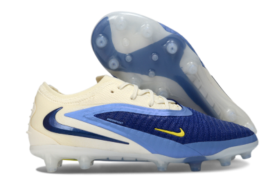 Men's Nike Phantom 6 Low Elite AG Football Boots - Blue/Sky Blue/Navy Blue