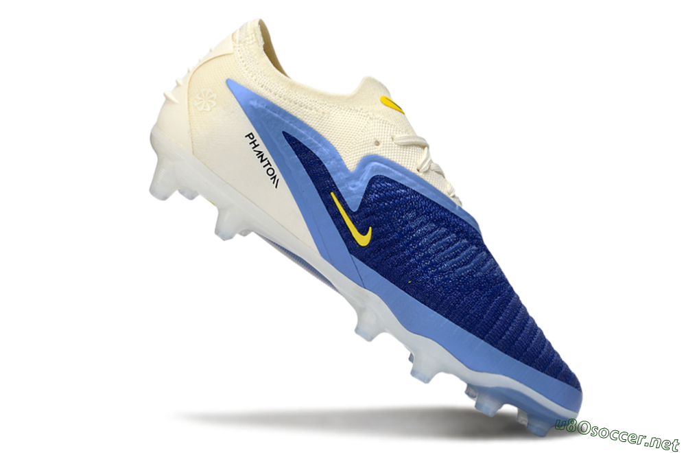 Men's Nike Phantom 6 Low Elite AG Football Boots - Blue/Sky Blue/Navy Blue 4