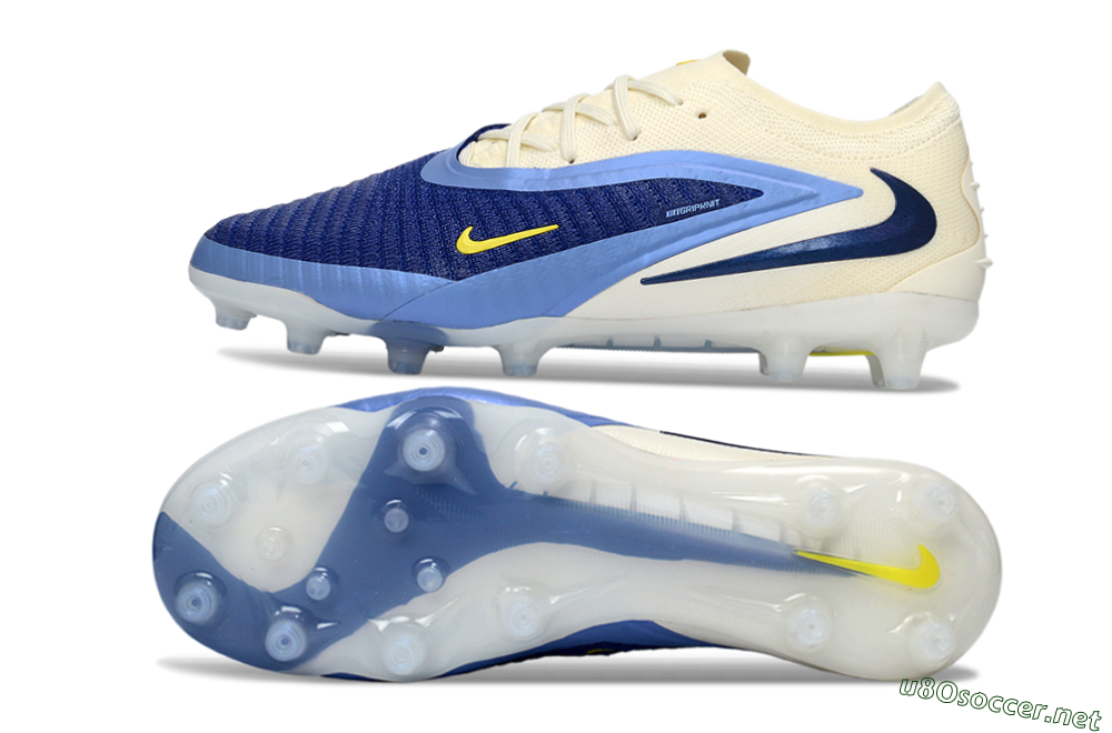 Men's Nike Phantom 6 Low Elite AG Football Boots - Blue/Sky Blue/Navy Blue 1