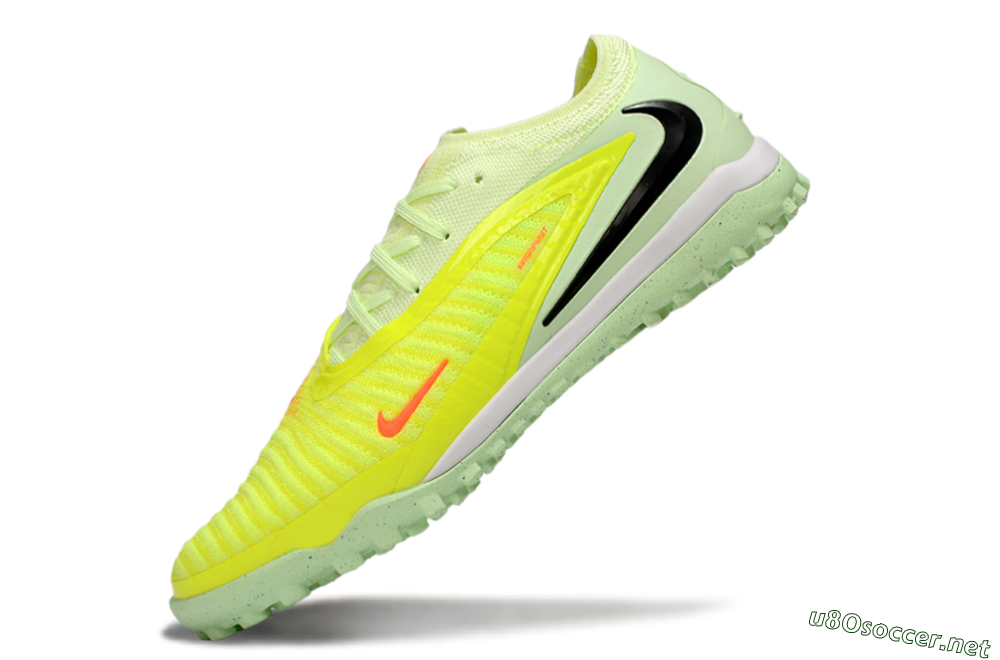 Unisex Nike Phantom 6 Low Elite TF Football Shoes - Yellow/Neon Yellow/Black 5