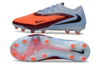 Unisex Nike Phantom 6 Elite AG Football Boots - Red/Jade/Black
