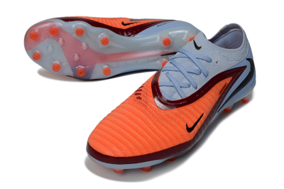 Unisex Nike Phantom 6 Elite AG Football Boots - Red/Jade/Black