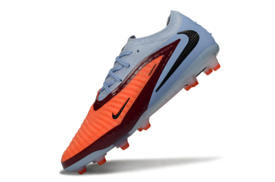 Unisex Nike Phantom 6 Elite AG Football Boots - Red/Jade/Black