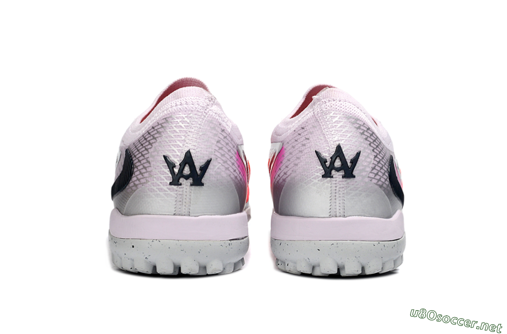 Unisex Nike Phantom 6 Low Elite TF Football Shoes - Pink/Flamingo Pink/Steel Gray 5