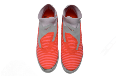 Unisex Nike Phantom 6 Elite TF Football Shoes - Orange/Bright Coral/Soft Gray