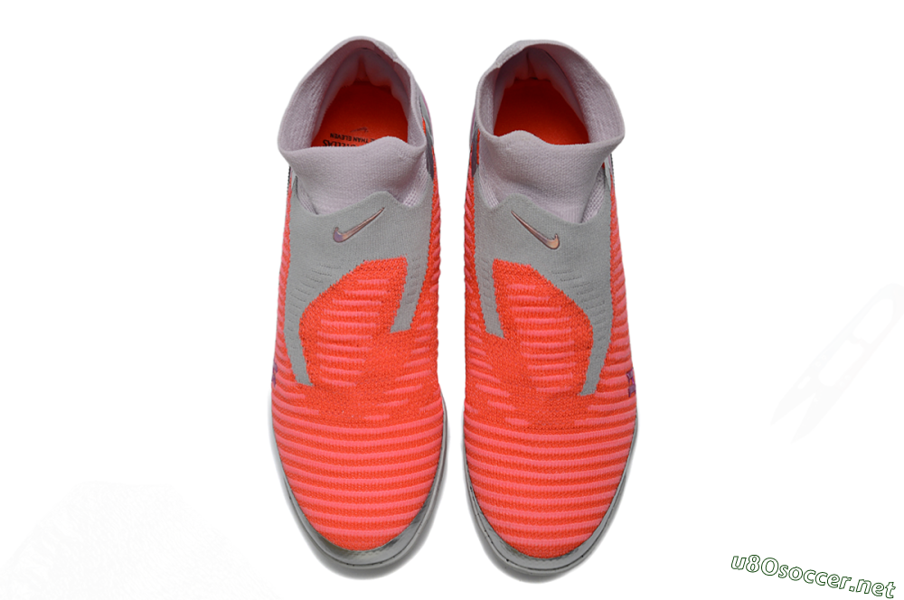 Unisex Nike Phantom 6 Elite FG Football Boots - Orange/Hot Orange/Silver 4