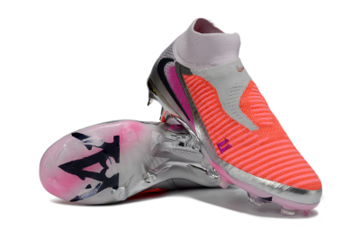 Unisex Nike Phantom 6 Elite FG Football Boots - Orange/Hot Orange/Silver