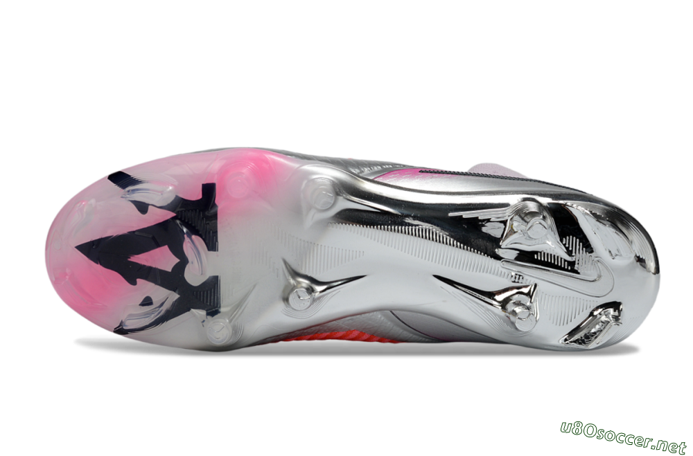 Unisex Nike Phantom 6 Elite FG Football Boots - Orange/Hot Orange/Silver 6