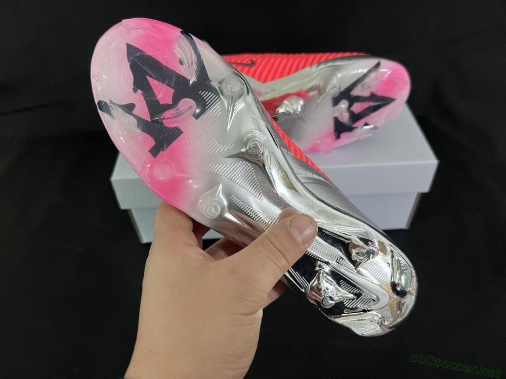 Unisex Nike Phantom 6 Elite FG Football Boots - Orange/Hot Orange/Silver