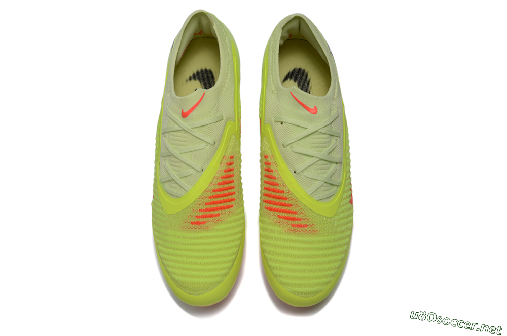 Unisex Nike Phantom 6 Low Elite FG Football Boots - Yellow/Lime Glow/Neon Coral 4