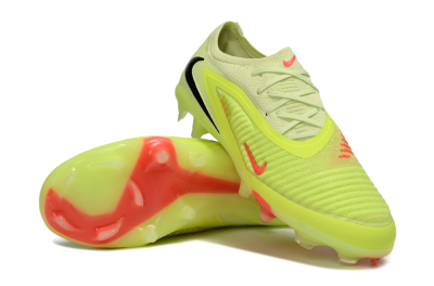 Unisex Nike Phantom 6 Low Elite FG Football Boots - Yellow/Lime Glow/Neon Coral