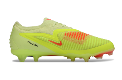 Unisex Nike Phantom 6 Low Elite FG Football Boots - Yellow/Lime Glow/Neon Coral