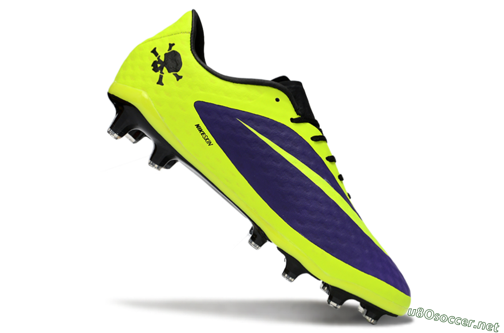 Men's Nike Hypervenom Phantom FG Football Boots - Yellow/Bright Yellow/Deep Purple 5