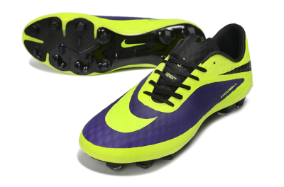 Men's Nike Hypervenom Phantom FG Football Boots - Yellow/Bright Yellow/Deep Purple