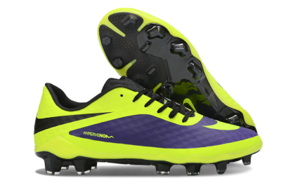 Men's Nike Hypervenom Phantom FG Football Boots - Yellow/Bright Yellow/Deep Purple