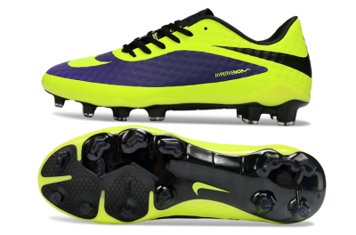 Men's Nike Hypervenom Phantom FG Football Boots - Yellow/Bright Yellow/Deep Purple