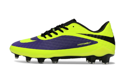Men's Nike Hypervenom Phantom FG Football Boots - Yellow/Bright Yellow/Deep Purple