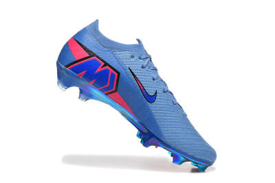 Men's Nike Air Zoom Mercurial Vapor 16 Elite FG Football Boots - Blue/Electric Blue/Radiant Pink