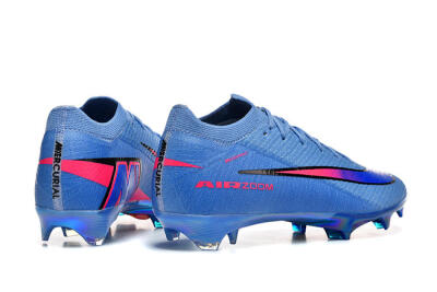 Men's Nike Air Zoom Mercurial Vapor 16 Elite FG Football Boots - Blue/Electric Blue/Radiant Pink