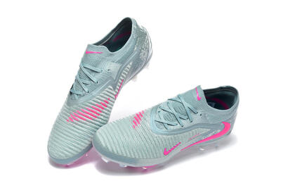 Unisex Nike Phantom 6 Low Elite FG Football Boots - Aqua/Bright Pink/Soft Gray