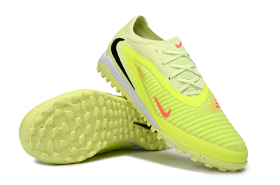Unisex Nike Phantom 6 Low Elite TF Football Shoes - Yellow/Vibrant Lime/Hot Pink