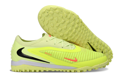 Unisex Nike Phantom 6 Low Elite TF Football Shoes - Yellow/Vibrant Lime/Hot Pink