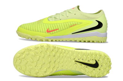 Unisex Nike Phantom 6 Low Elite TF Football Shoes - Yellow/Vibrant Lime/Hot Pink