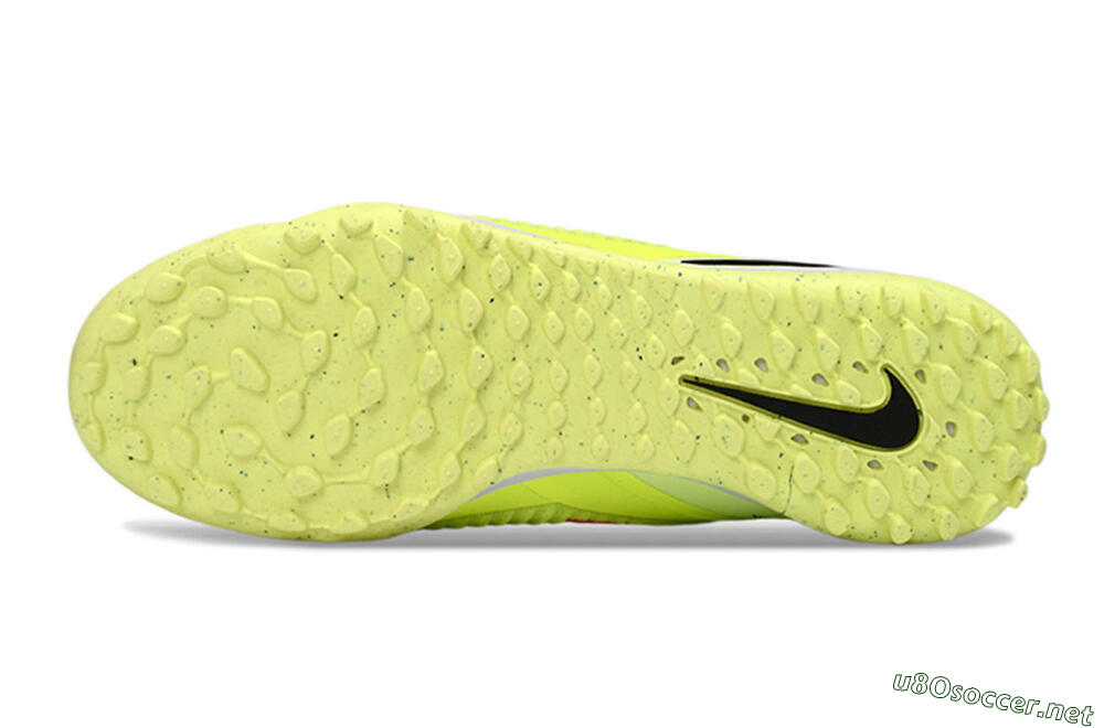 Unisex Nike Phantom 6 Low Elite TF Football Shoes - Yellow/Vibrant Lime/Hot Pink 6