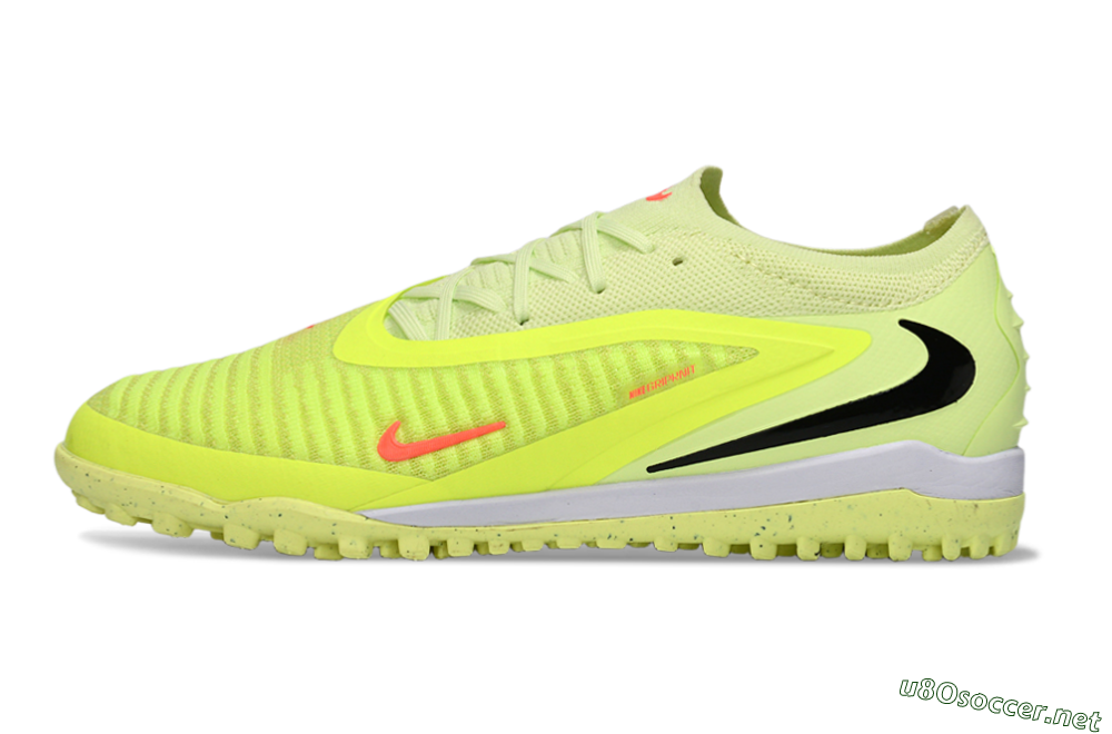 Unisex Nike Phantom 6 Low Elite TF Football Shoes - Yellow/Vibrant Lime/Hot Pink 0