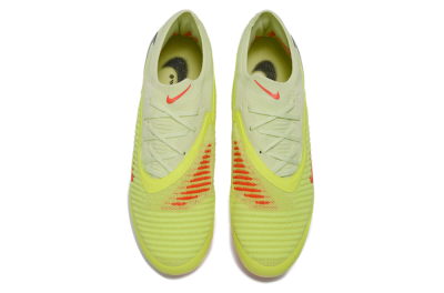 Unisex Nike Phantom 6 Low Elite AG Football Boots - Yellow/Neon Yellow/Coral Red
